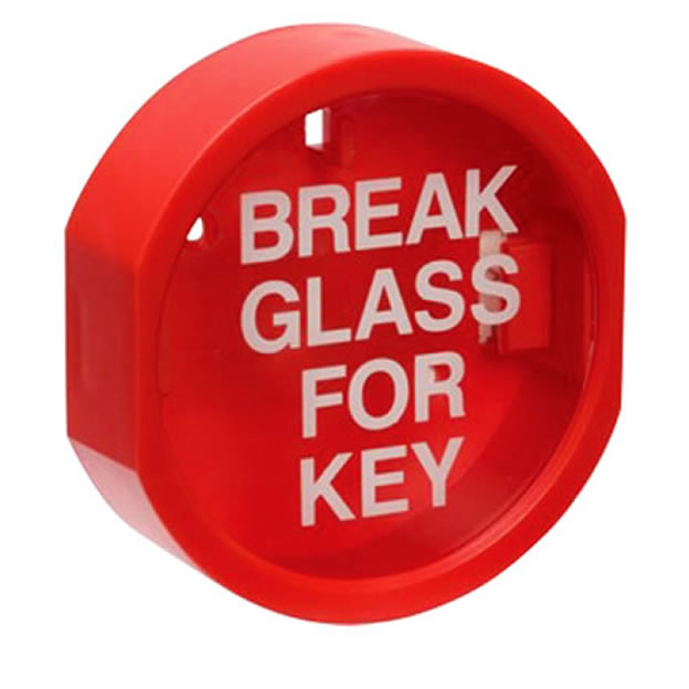 emergency break glass for key Break Glass - Image 1