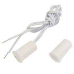 5 Pair Wired Door Window Sensor Recessed Magnetic Contacts Security Reed Switch Alarm For Home Security Alarm White Hot Sale