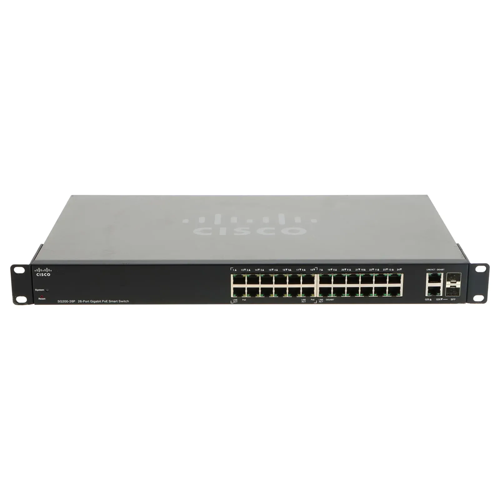Cisco SG200-26P 26-Port 10/100/1000 Cisco SG200-26P 26-Port 10/100/1000