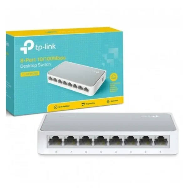TP-Link 8-Port 10/100Mbps Desktop Switch