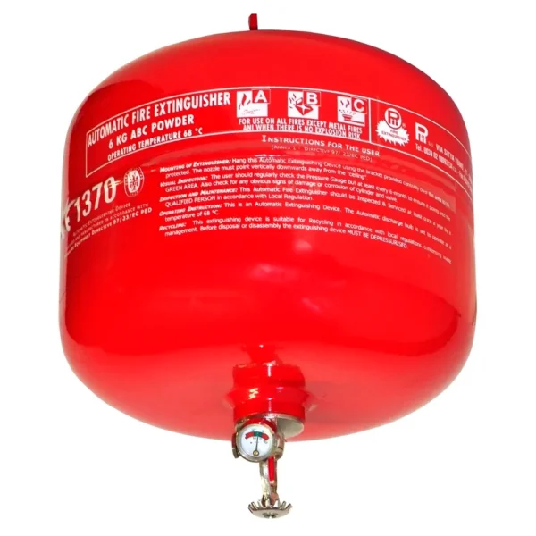 9kg Automatic Dry Powder Fire Extinguisher
