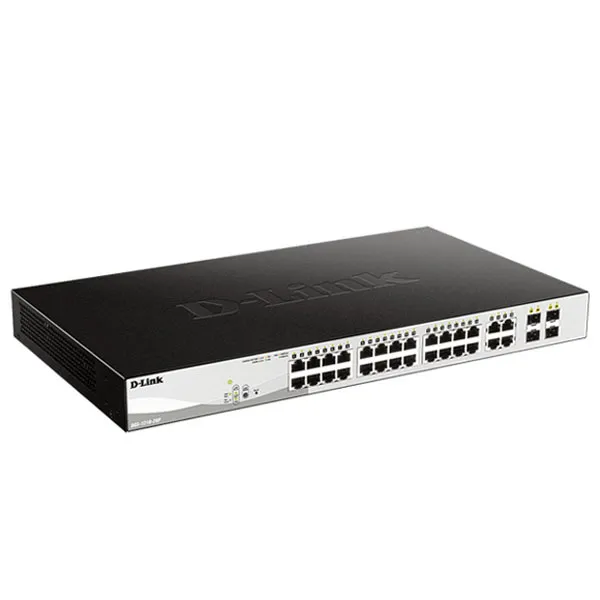D-Link 24-Port 10/100Base-T PoE Switch
