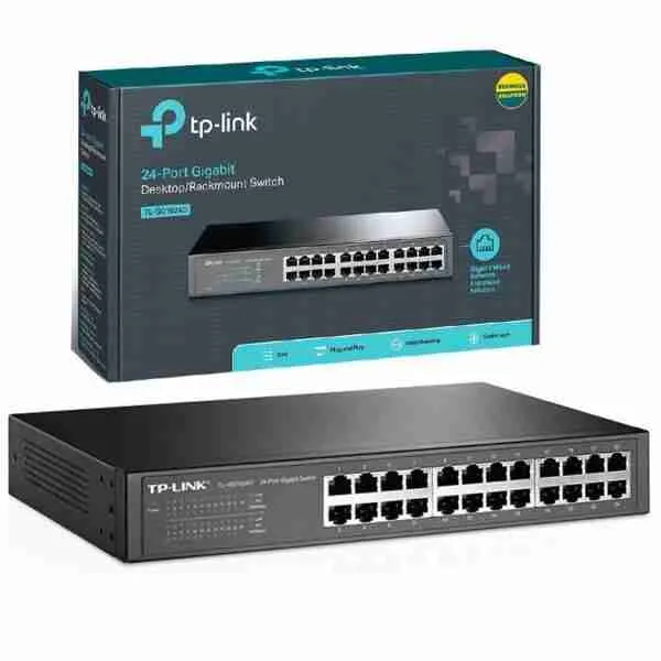TP-Link TL SG1024D 24-Port Gigabit Switch